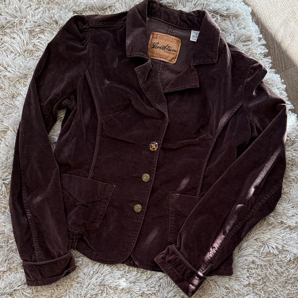 Levi's Vintage Dark Brown Blazer/Jacket